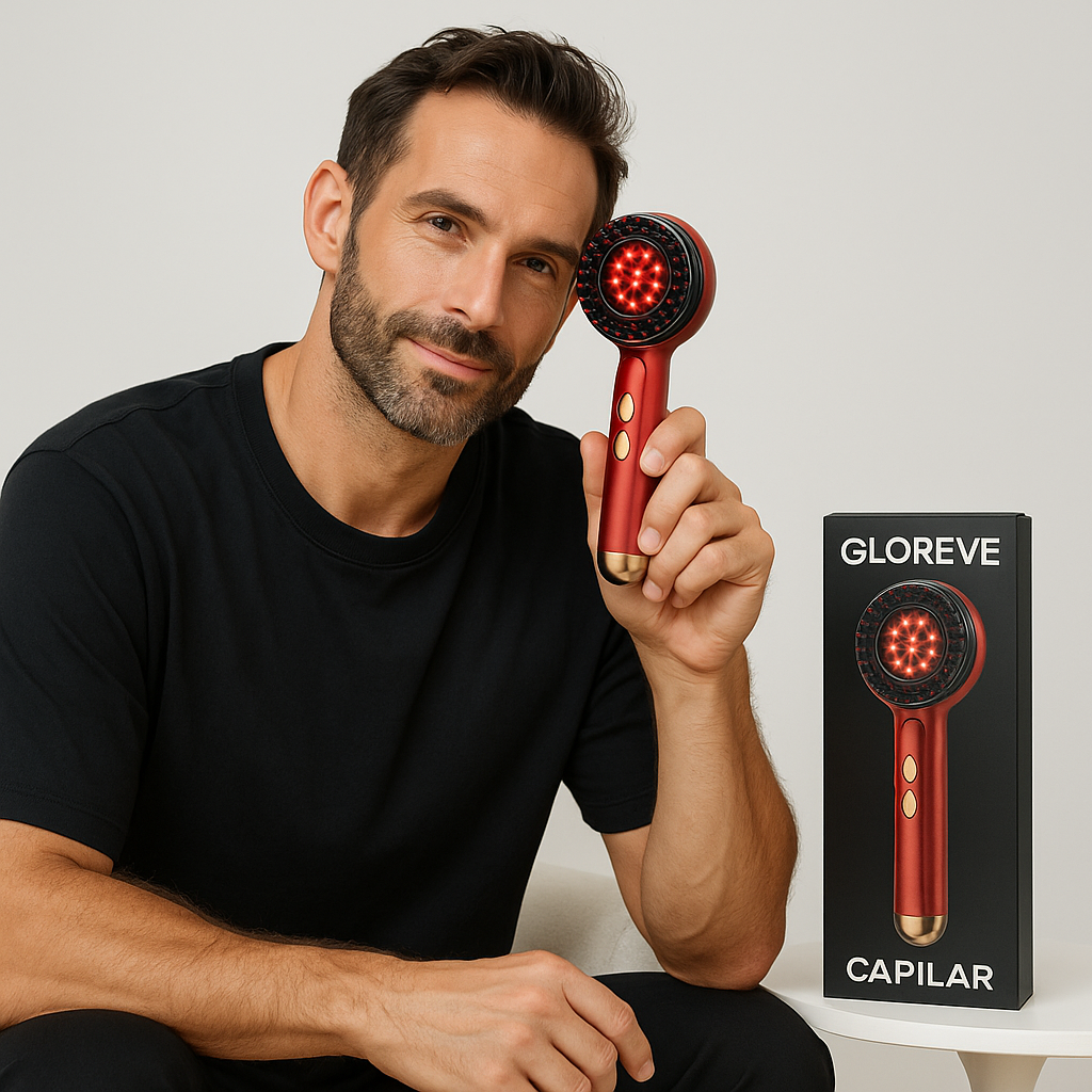 Peine Anticaída Capilar con Infrarroja y Microcorriente