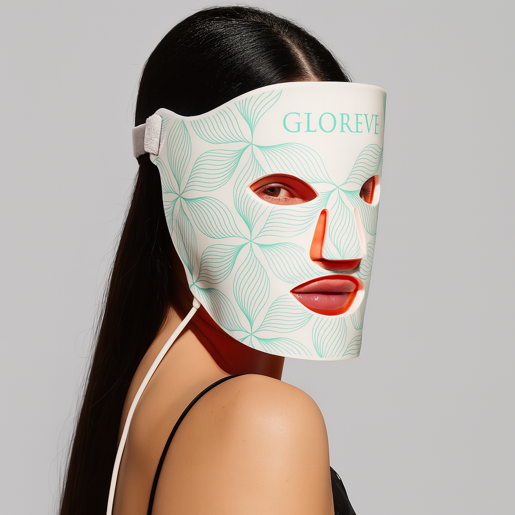 Máscara LED Infrarroja Profesional - 850nm Silicona de Grado Médico