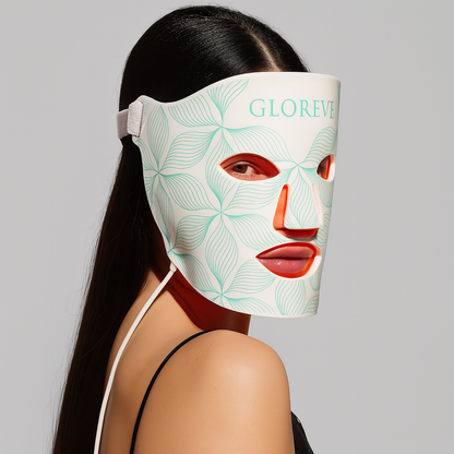 Máscara LED Infrarroja Profesional - 850nm Silicona de Grado Médico